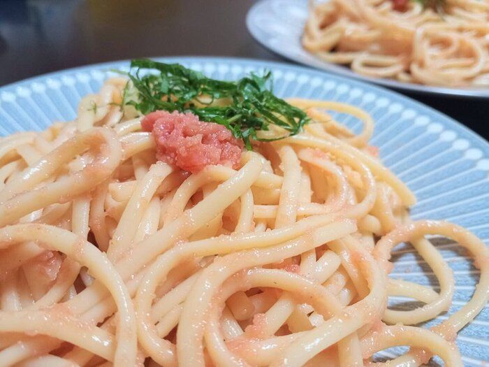 明太パスタ