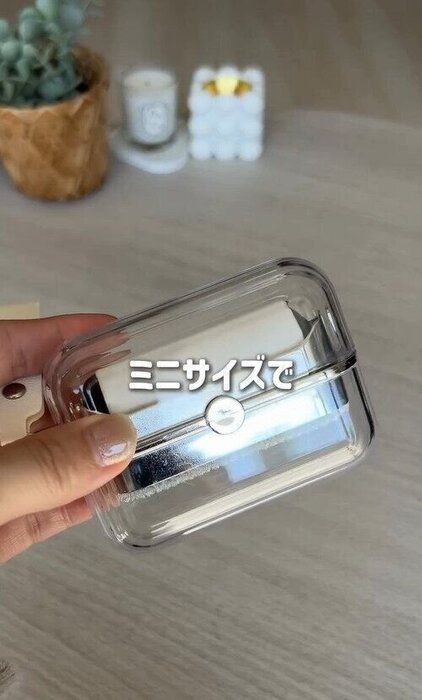 コロンとした可愛いサイズ感！「取り替え式2wayほこり取り」