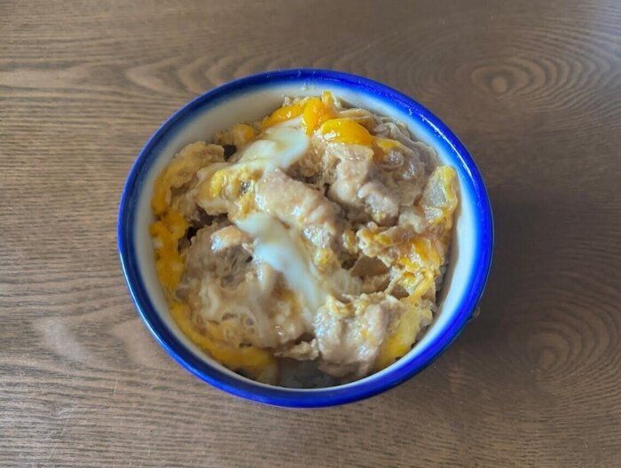 1. レンジで簡単!親子丼