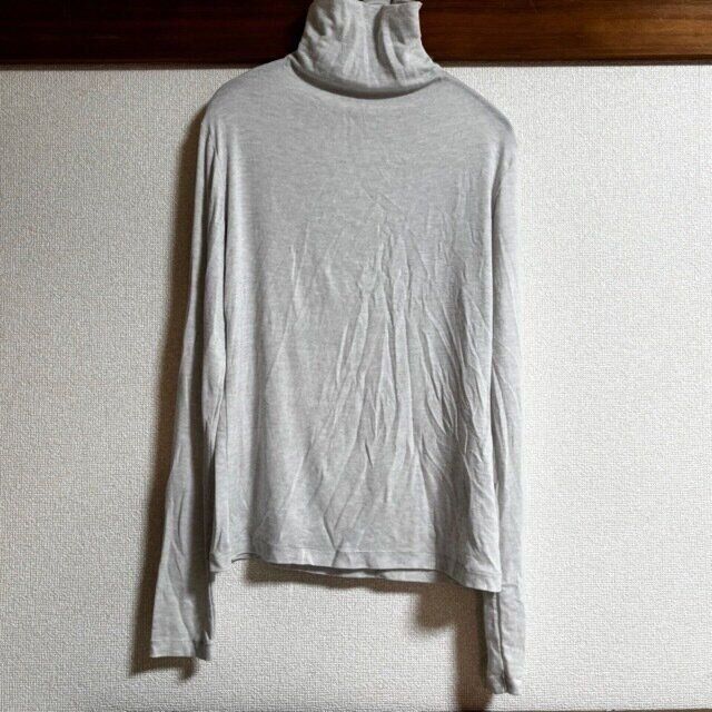 極暖ヒートテックカシミヤブレンドタートルネックT