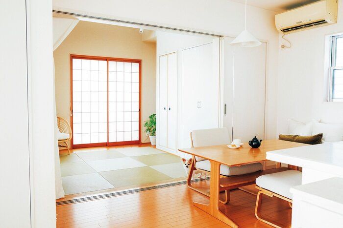 平日5分で片づく家のヒミツ"片づけない男子の物"は帰宅後の動線上で回収していく！