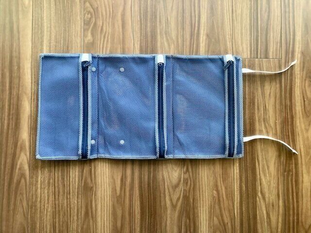 【ワークマン】かわいくて便利「そのまま洗える三つ折メッシュポーチ」