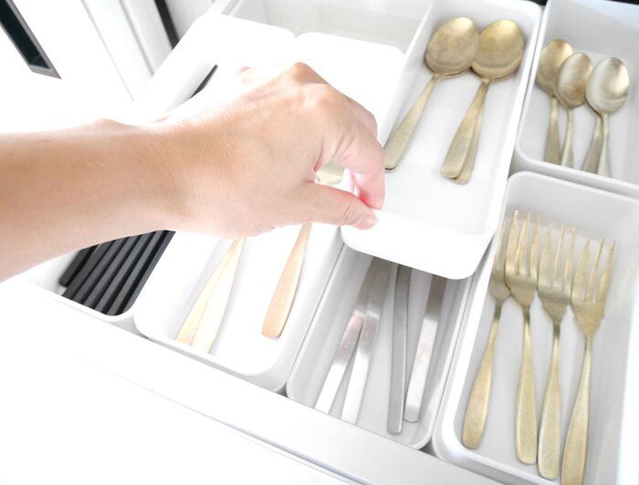 【カトラリー収納】沢山あっても使いやすい！カトラリーの収納力UPアイデア2選