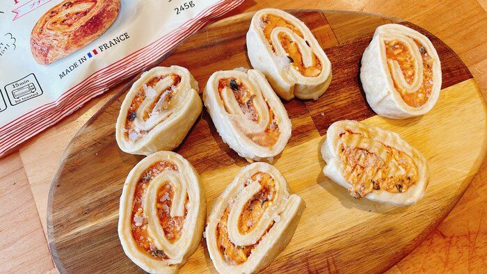 【業務スーパー】焼き立てパンを自宅で！一度食べたらあつあつサクサク生地のトリコに