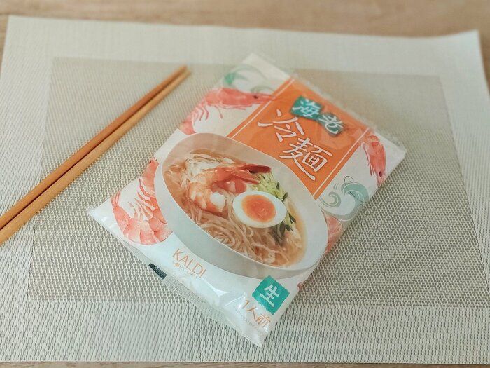 【カルディ】キムチ、レモンの次は海老！海鮮の旨味たっぷりな冷麺は買って間違いなし！