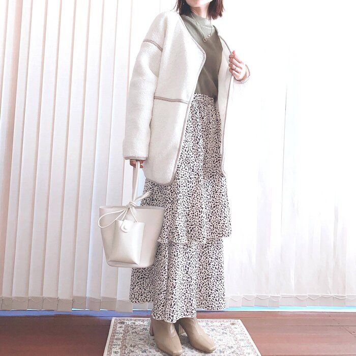 【しまむら】で買えるボアパイピングブルゾンがかわいい