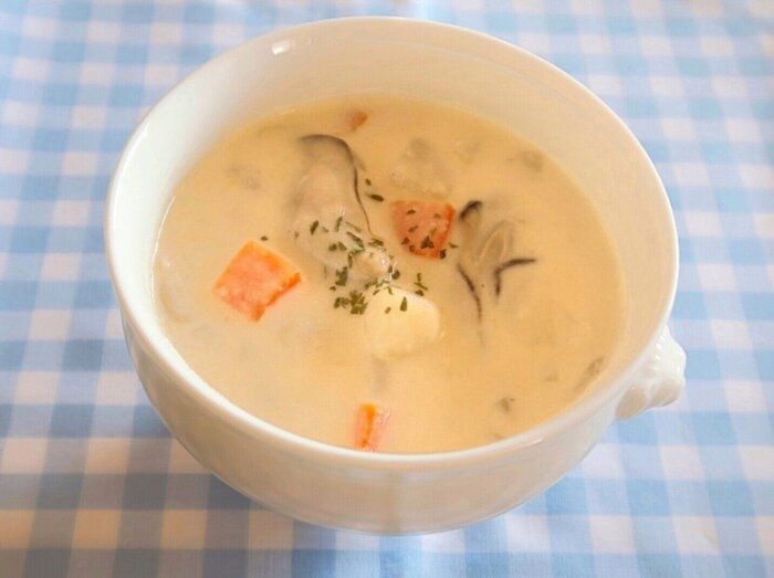 【旬食材】かきの旨味をたっぷり味わう「かきのチャウダー」のつくり方