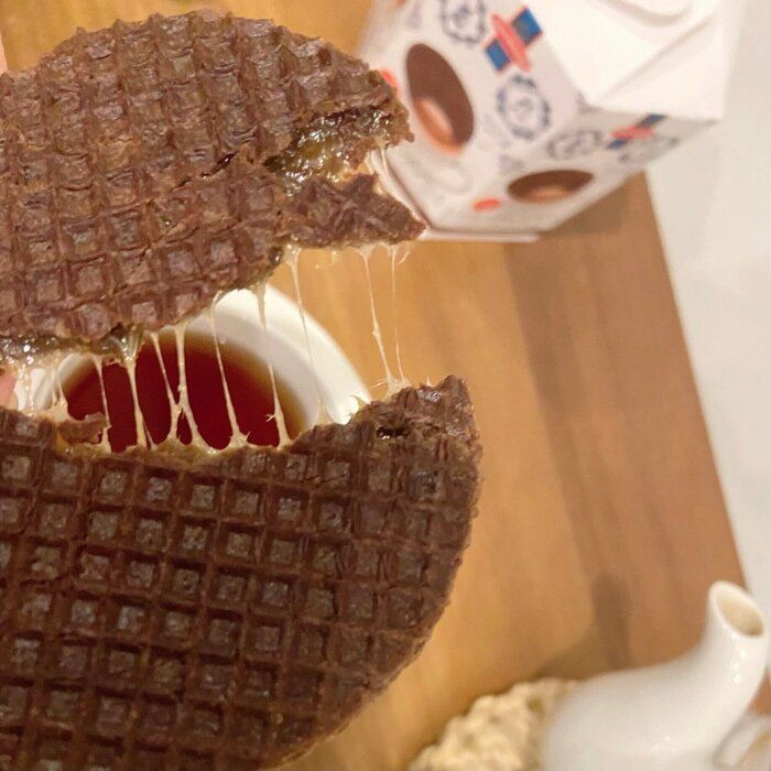 【カルディ】とろけるキャラメルが癒し！ダールマンズ キャラメルチョコワッフル