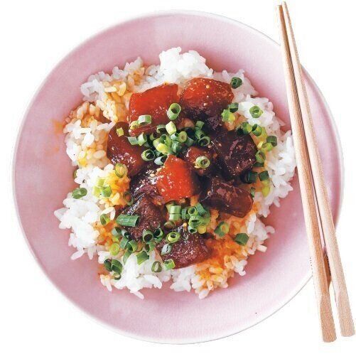 切ってのせるだけ！ごまたま刺し身丼