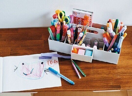 細かく分けすぎないのがコツ！子どもが無理なく片づけや身支度ができる仕組み