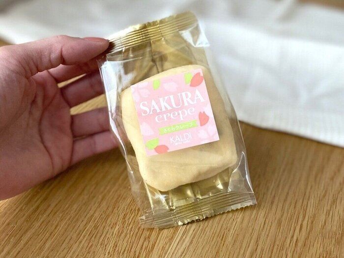 【カルディ新商品】スイーツマニアが絶賛！冷凍コーナーに春限定「さくらクレープ」が登場