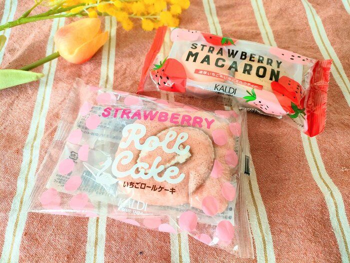 【カルディ】今が旬！「いちご」好きにはたまらない♪イチオシスイーツ2種