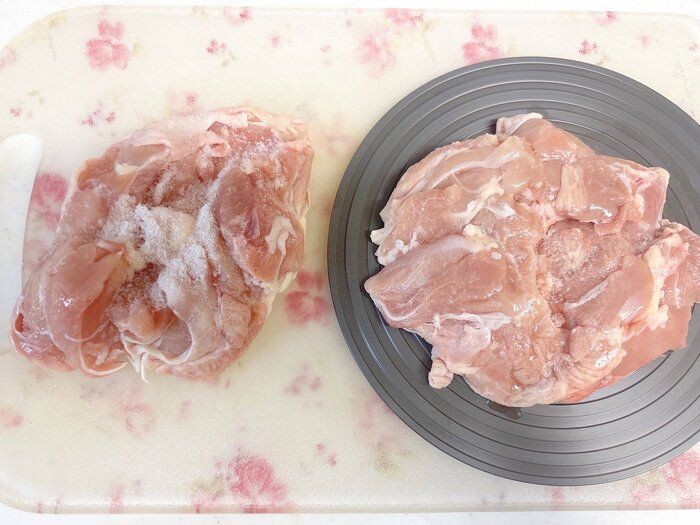 ダイソー　解凍プレート