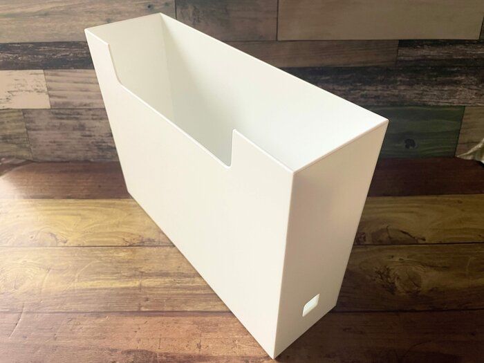 【ダイソー】無印激似ファイルボックスの違いはココ！安いからだけじゃない買う理由