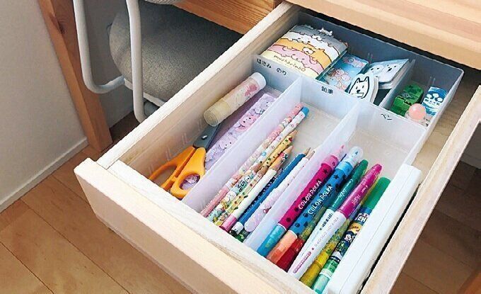 片づけが苦手な子には引き出しの中まで徹底ラベリング！すぐ片づく達人たちの収納のヒミツ