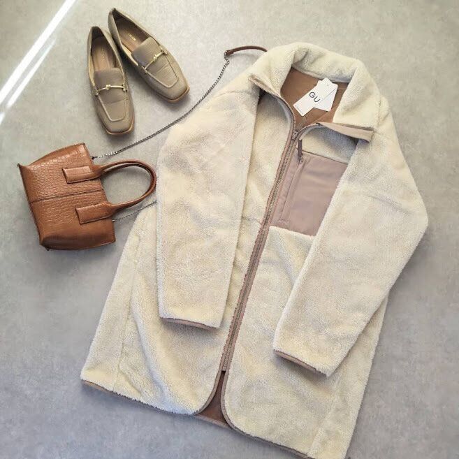 【GU】2990円のコートがレベル高っ！かわいいのに暖かくて軽量、機能的！