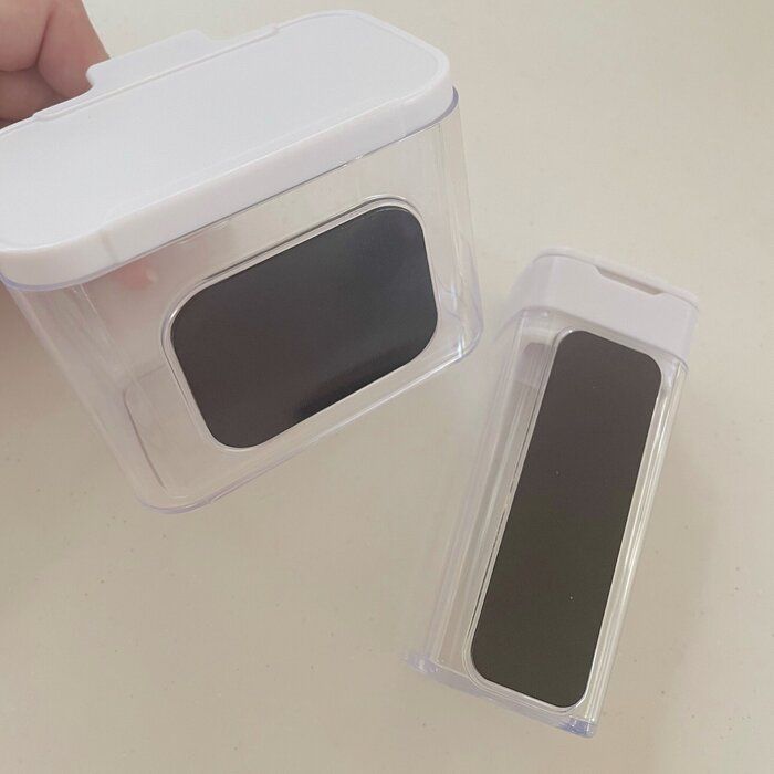 【ダイソー】調味料が浮く!?調味料ケースにマグネットつき新登場！