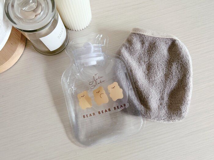 【セリア】クマちゃん湯たんぽでほっこり温まろう！