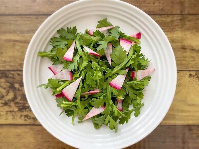 旬の春菊を買ったら絶対やって！管理栄養士が教える春菊の1番おいしい食べ方