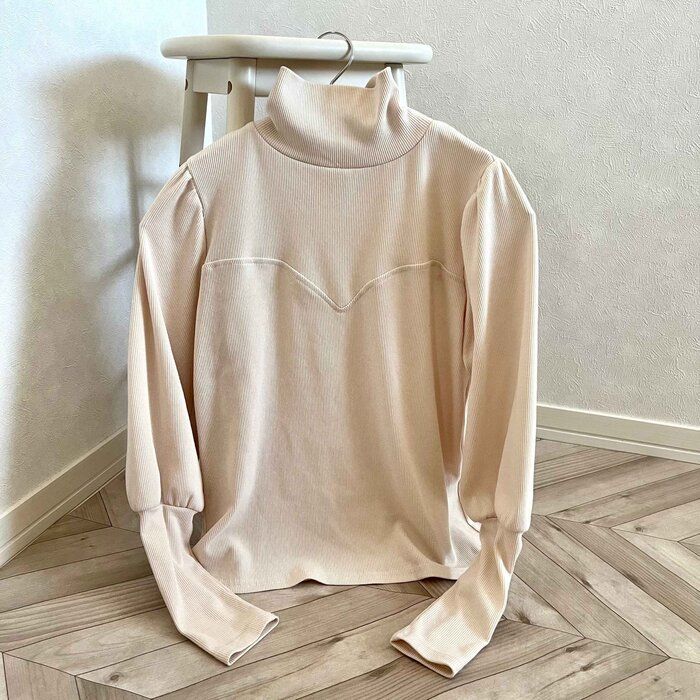 【しまむら】ロングカフスにお袖ぽわん!?プチプラ万能プルオーバー