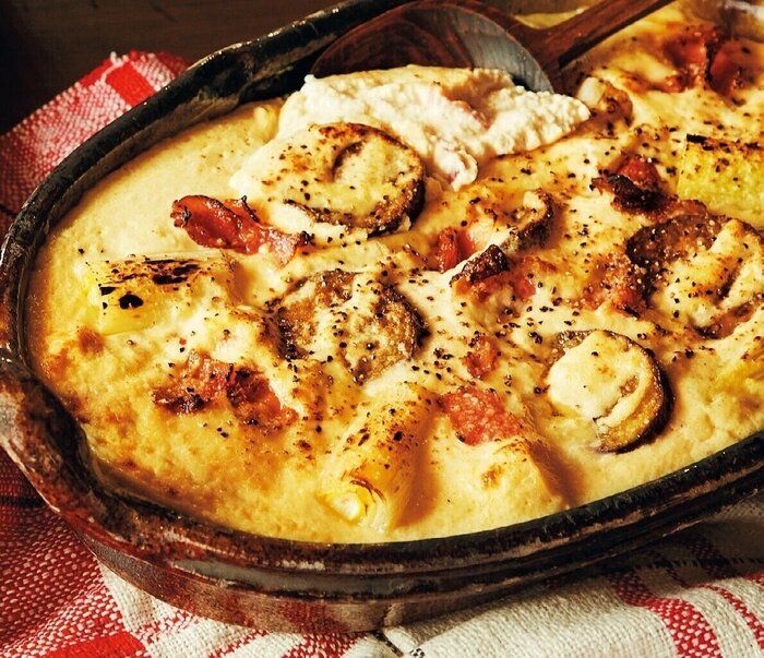 ECナビ まいにちニュース「コンソメガーリック味でつまみにも ！ベーコンとなすの豆腐グラタン」