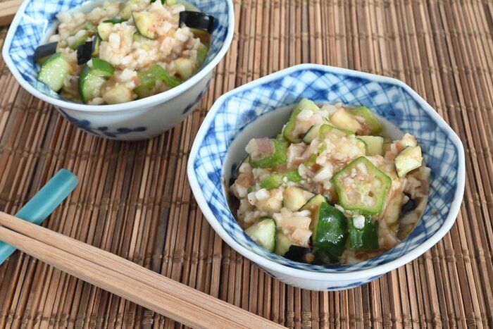 夏野菜をたっぷり食べよう！火なし！味付けはめんつゆだけ！山形名物「だし」の簡単レシピ