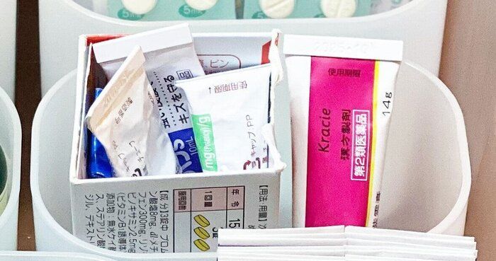 薬の整理法!たくさんあっても綺麗に片付く収納アイデア