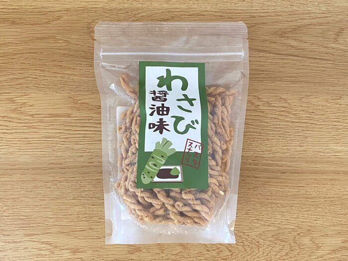 フライドパスタスナック わさび醤油味