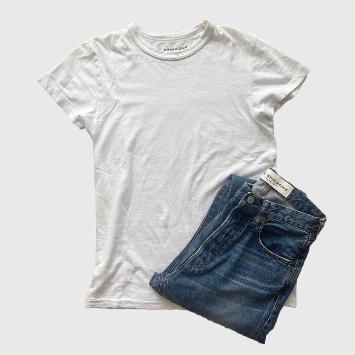 【定番白T×デニム】どこか古臭いはもう卒業！お手軽垢抜けコーデ2選
