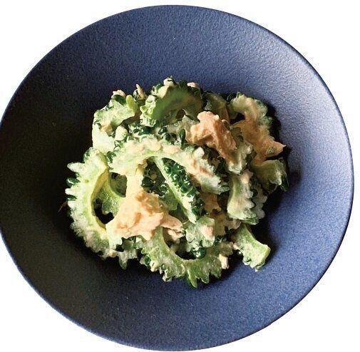 混ぜるだけでシャッキリ！ゴーヤーのツナマヨサラダ