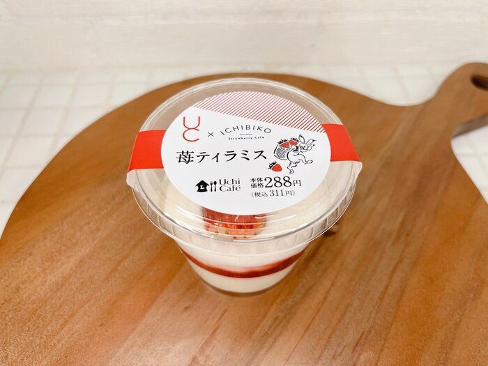 【ローソン】いちごスイーツ専門店「ICHIBIKO」監修スイーツ「苺ティラミス」が絶品！