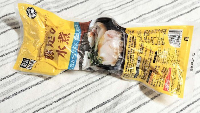 【業務スーパー】沖縄の大定番料理「豚足の水煮」が新登場！ぷるっぷる味わいはヤミツキに！