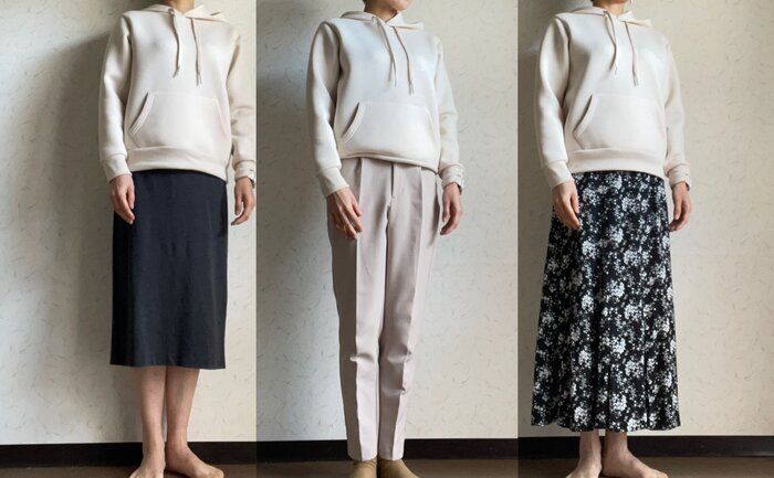 アラフィフがワークマンデビュー！上品見えのパーカーに満足です！