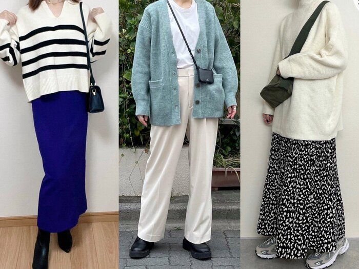 【GU】ふわふわ・かわいい♪みんなが夢中！GU パフィータッチニットシリーズ4選