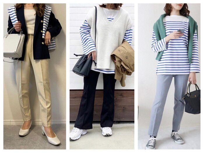 【ユニクロ】おしゃれな人は持っている！ボーダーオーバーサイズTはやっぱり超優秀！