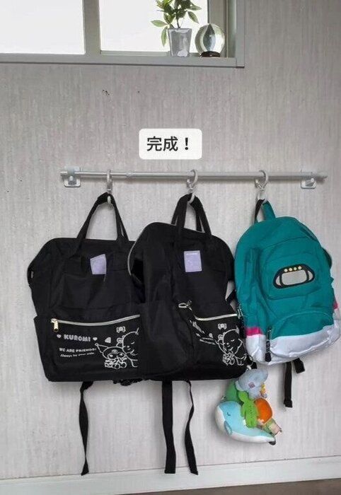 【セリア】ストッパー付きのS字フックでより快適に