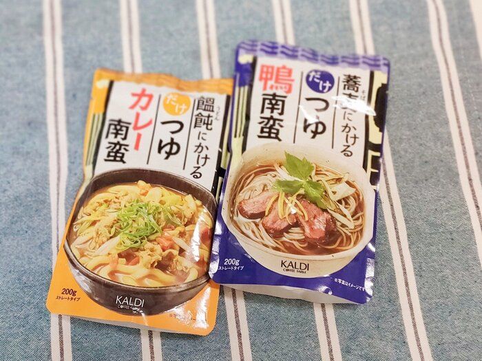 かけるだけ！【カルディ】買って損なし本格つゆ2選