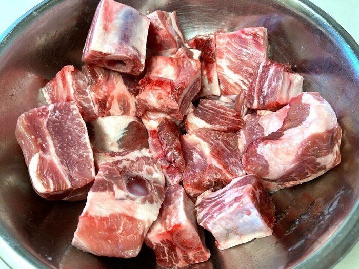 カットしたところ